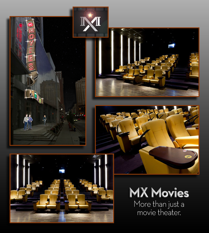 Book the sitter and head to the newly MX Moies