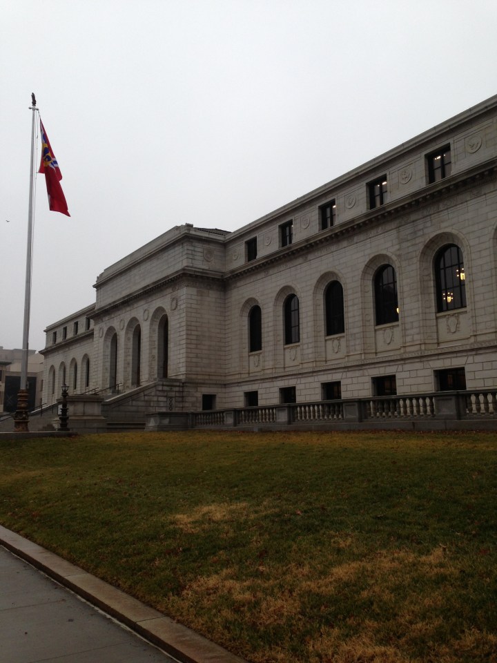 Central Library entrance.