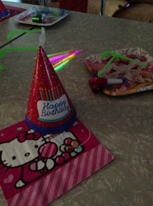 My boys threw me a Hello Kitty/Princess party...the Best!