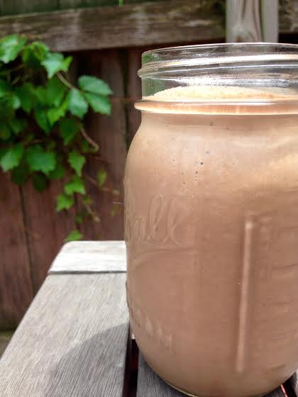 Cacao and Almond Butter Smoothie