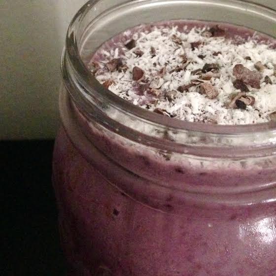 Dark Cherry Vanilla Smoothie