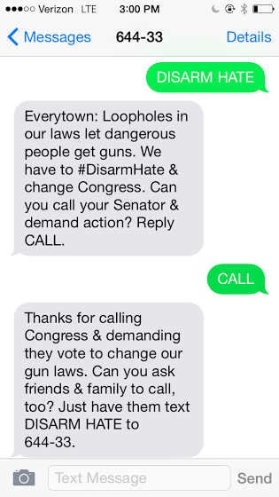 TEXT DISARM HATE