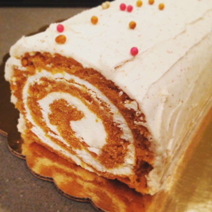 Pumpkin Log from Pint Size Bakery.